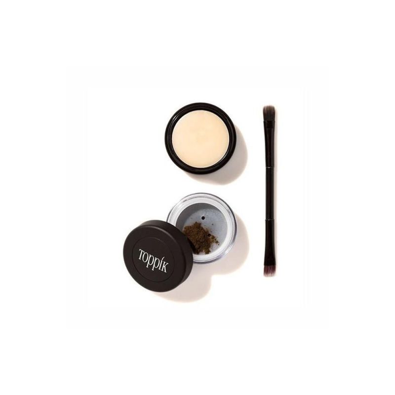 TOPPIK BROWN BUILDER FIBER SET SOPRACIGLIA