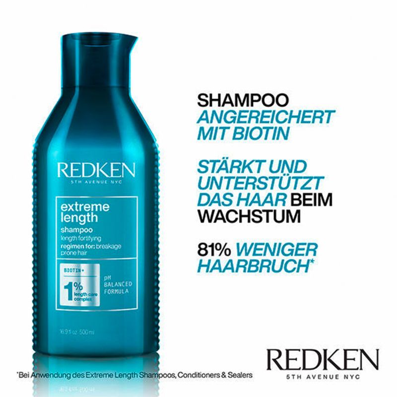 REDKEN HAIRCARE EXTREME LENGTH SHAMPOO
