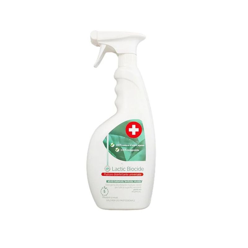 LACTIC BIOCIDE PULITORE DISINFETTANTE UNIVERSALE